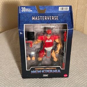 Mattel Masters of the Universe New Eternia Zodac Figure - Red and Tan